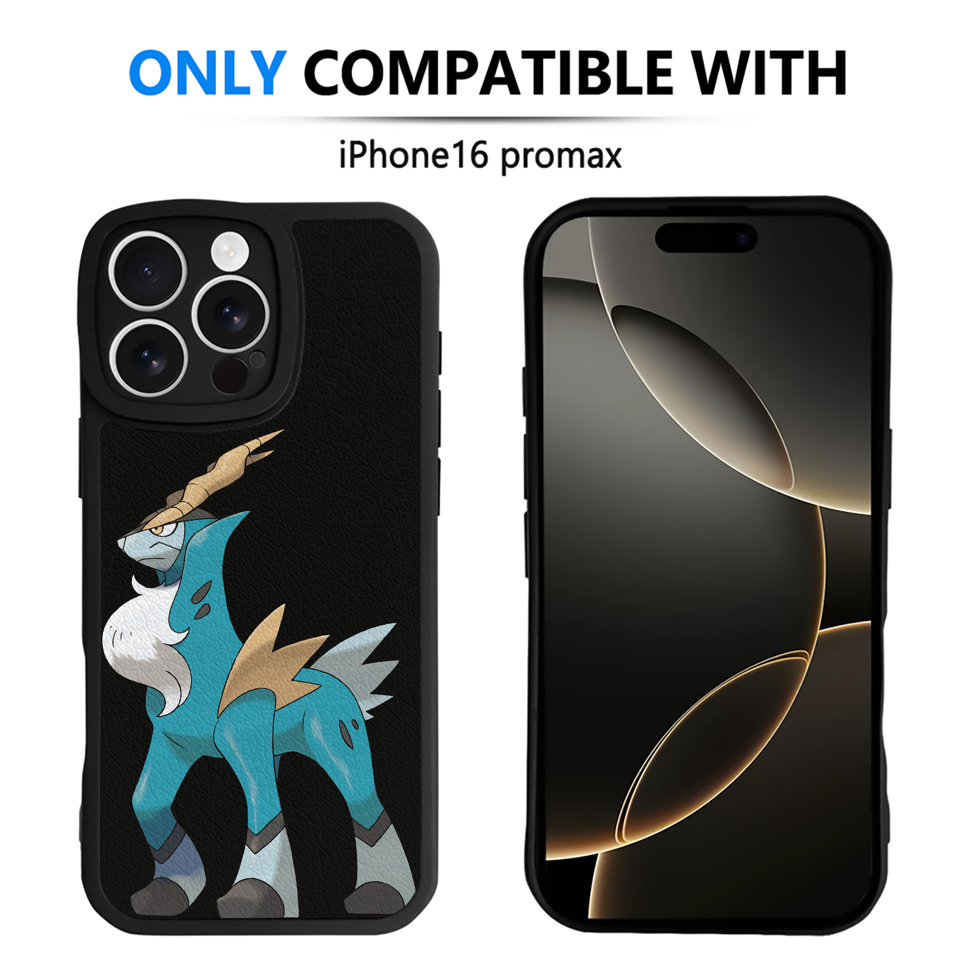（画像用） ポケットモンスター Pokémon 【iPhone 16シリーズ対応】シリコンスマホケース（レザー調） 材質：シリコン